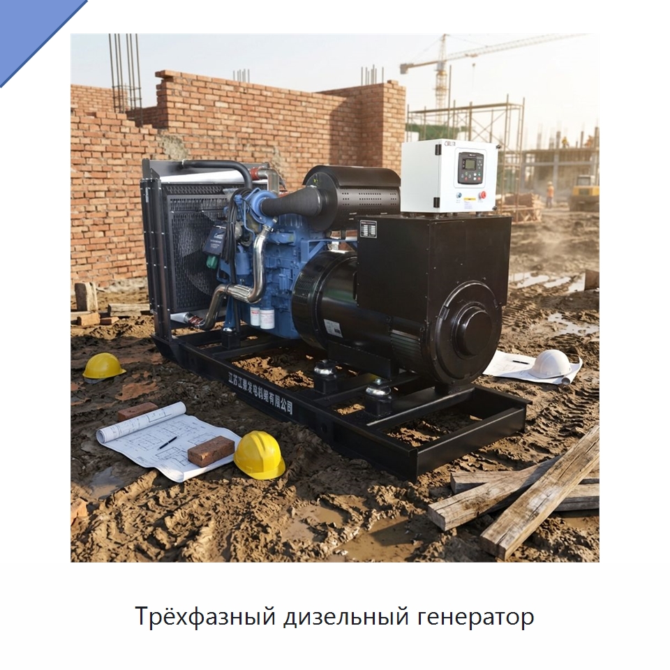 Трёхфазный дизельный генератор — Дизельные генераторы