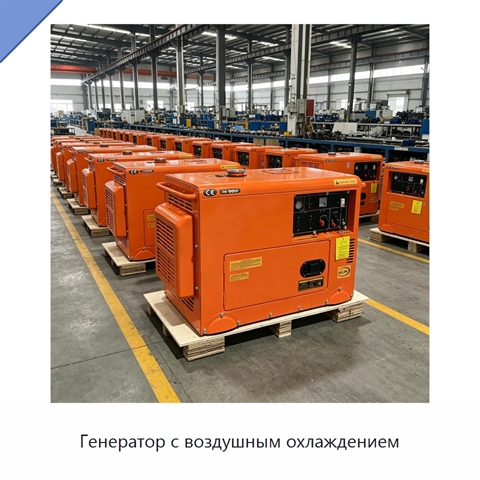 Генератор с воздушным охлаждением