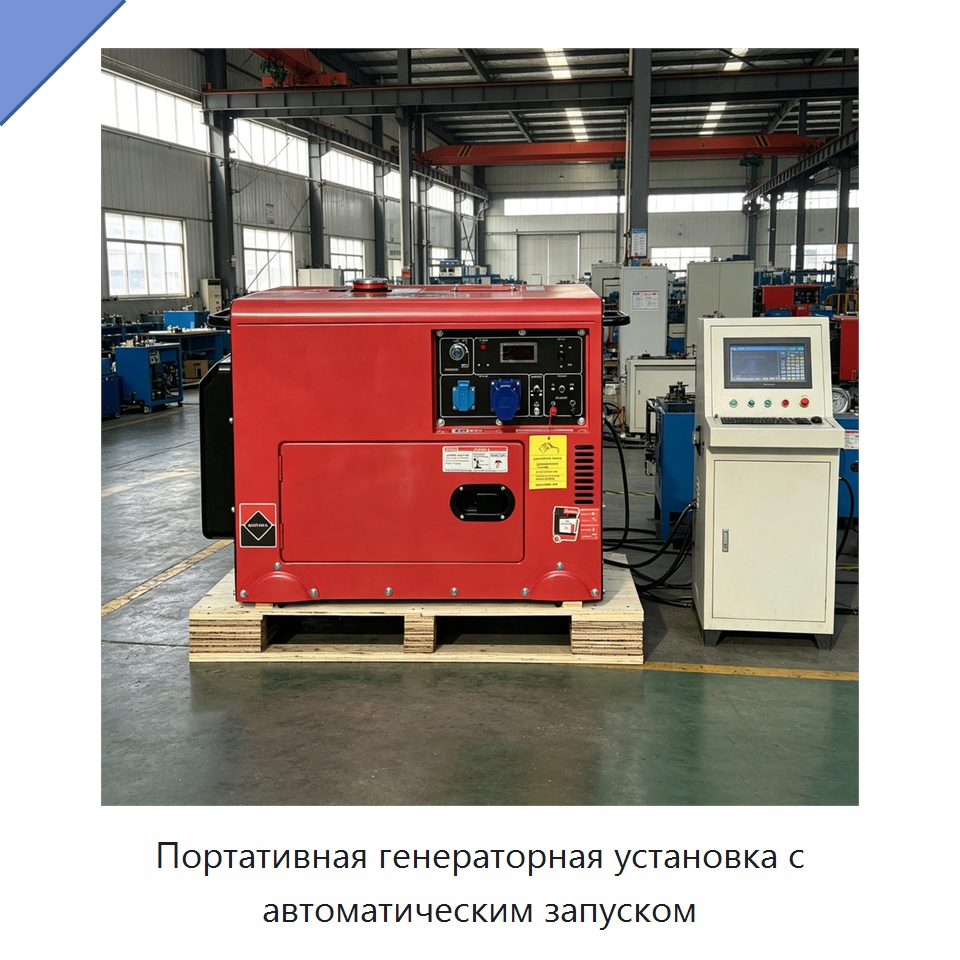 Портативная генераторная установка с автоматическим запуском — Дизельные генераторы