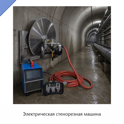 Электрическая стенорезная машина