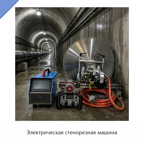 Электрическая стенорезная машина