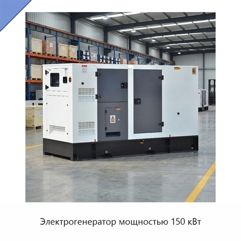 Электрогенератор мощностью 150 кВт