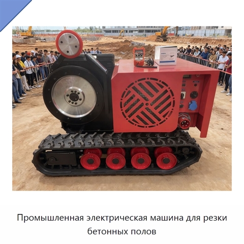 Промышленная электрическая машина для резки бетонных полов