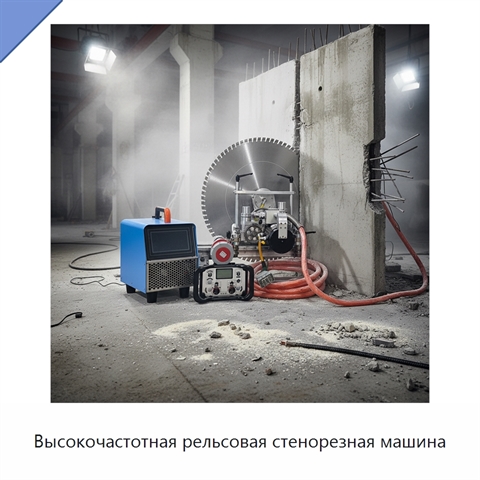 Высокочастотная рельсовая стенорезная машина