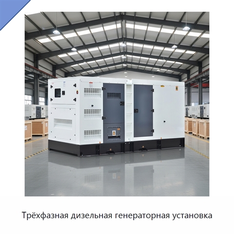 Трёхфазная дизельная генераторная установка