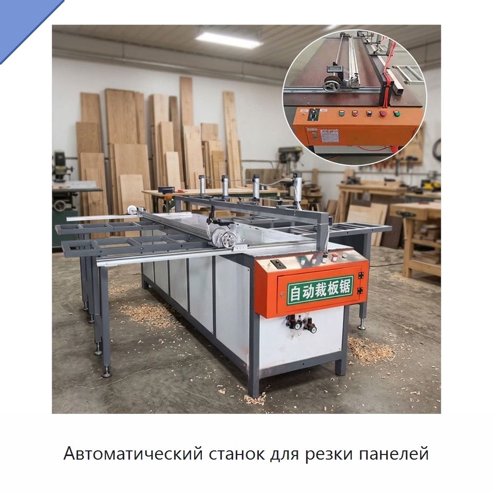 Автоматический станок для резки панелей — Пильные станки по дереву