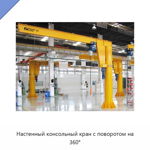 Настенный консольный кран с поворотом на 360°