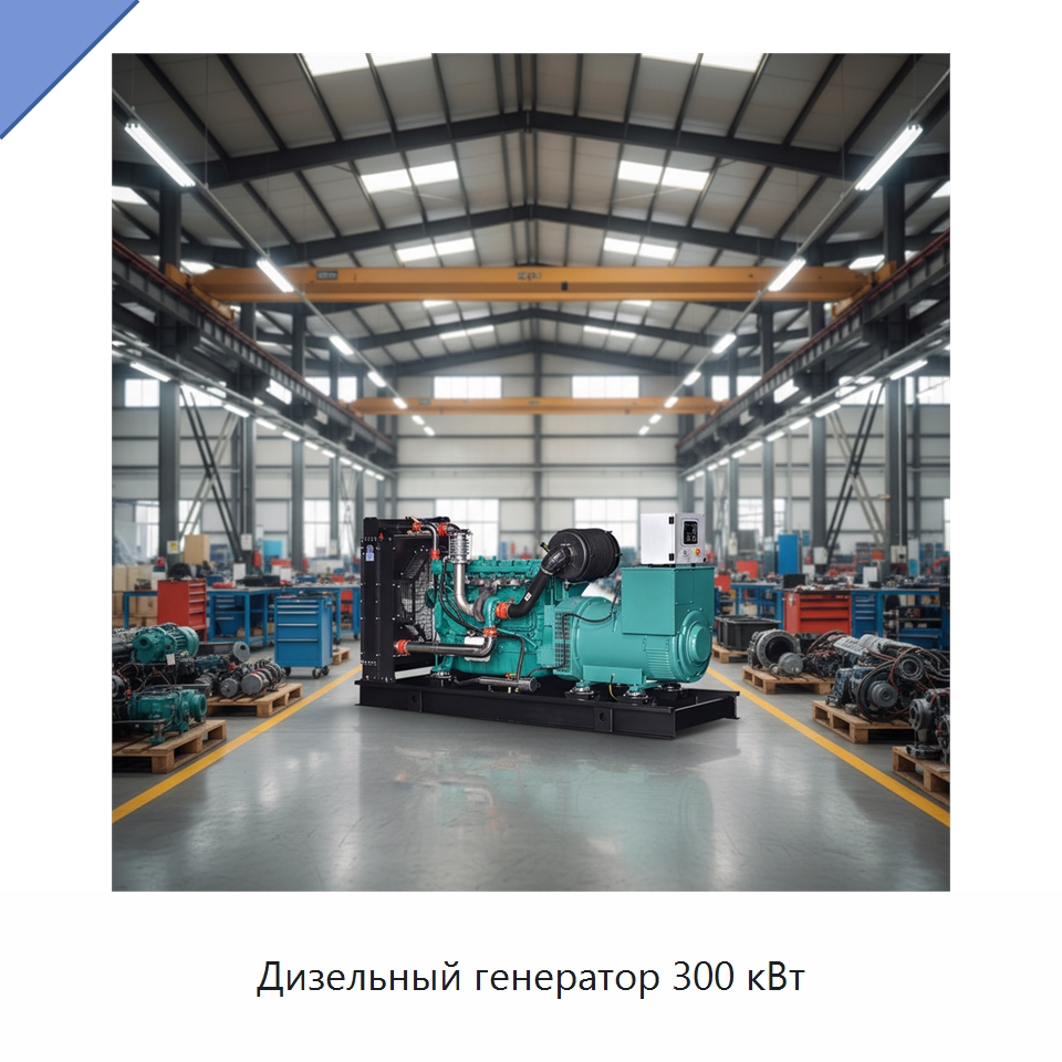 Дизельный генератор 300 кВт — Дизельные генераторы