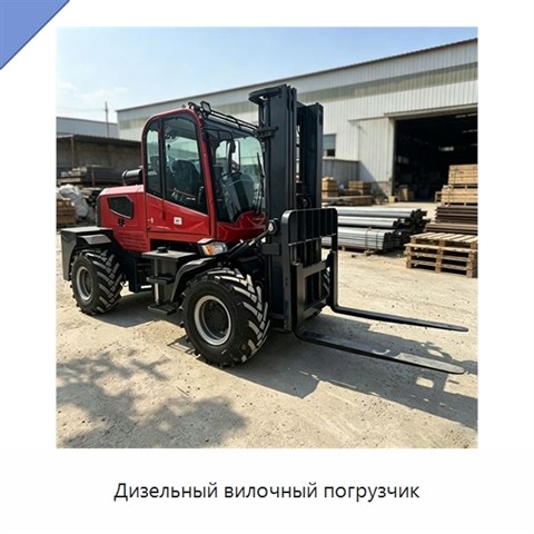 Дизельный вилочный погрузчик