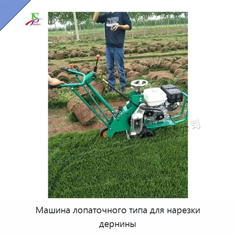 Машина лопаточного типа для нарезки дернины