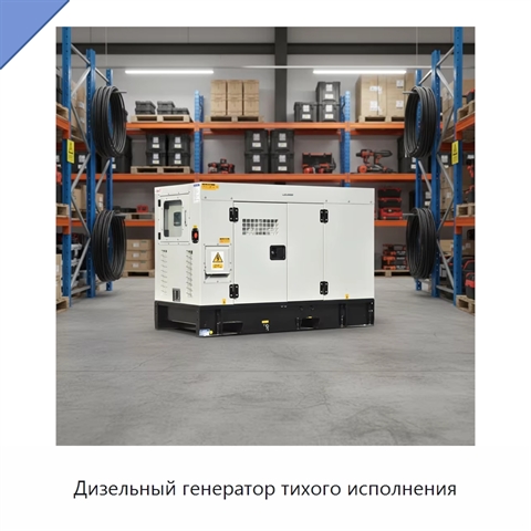 Дизельный генератор тихого исполнения