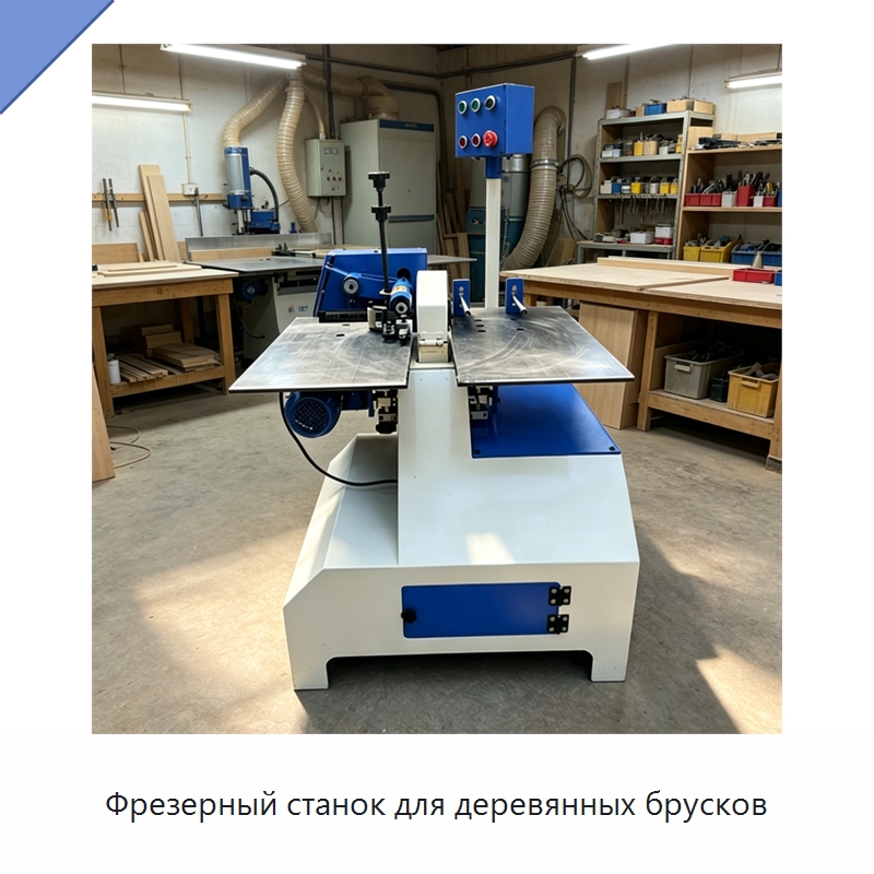 Фрезерный станок для деревянных брусков — Специальное деревообрабатывающее оборудование