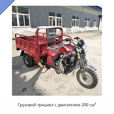 Грузовой трицикл с двигателем 200 см³