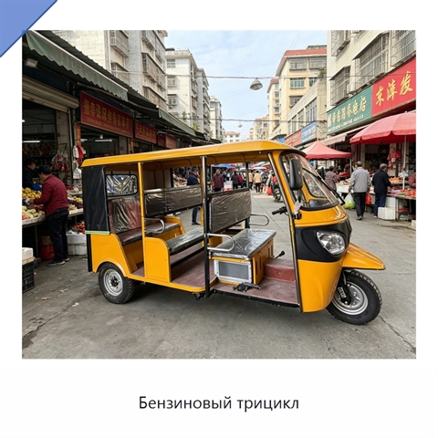 Бензиновый трицикл