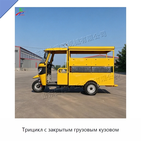 Трицикл с закрытым грузовым кузовом