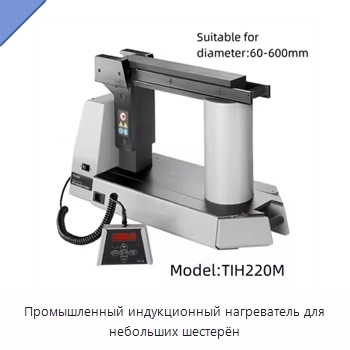 Промышленный индукционный нагреватель для небольших шестерён