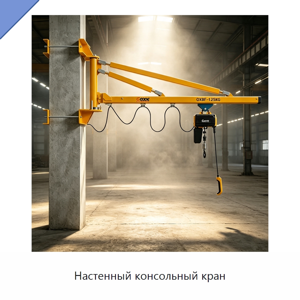 Настенный консольный кран — Электротали