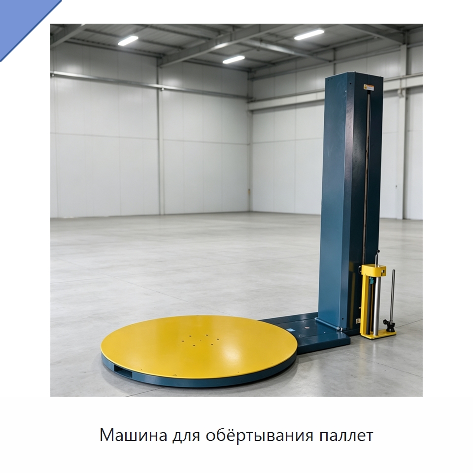 Машина для обёртывания паллет — Оберточные машины