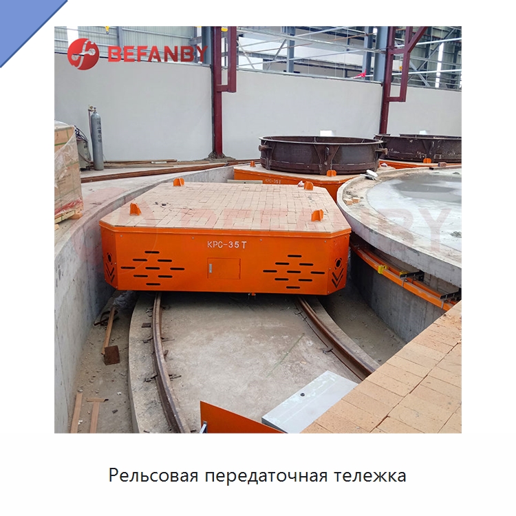 Рельсовая передаточная тележка — Специальное подъемно-транспортное оборудование