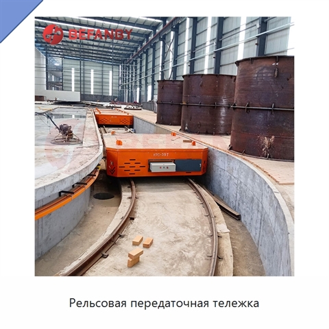 Рельсовая передаточная тележка