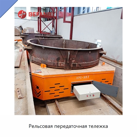 Рельсовая передаточная тележка