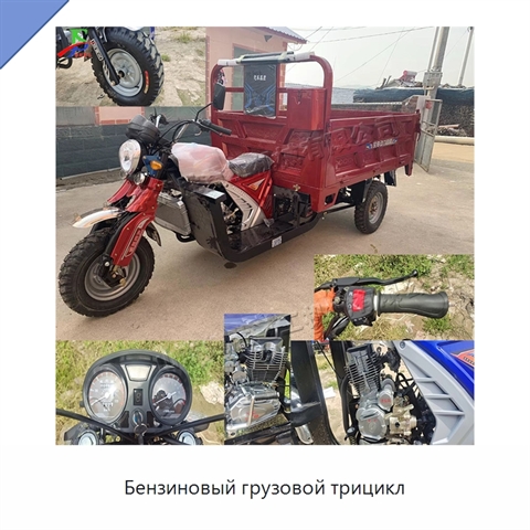 Бензиновый грузовой трицикл