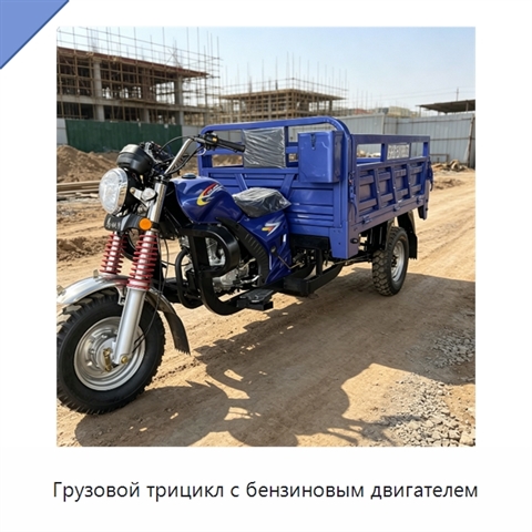 Грузовой трицикл с бензиновым двигателем