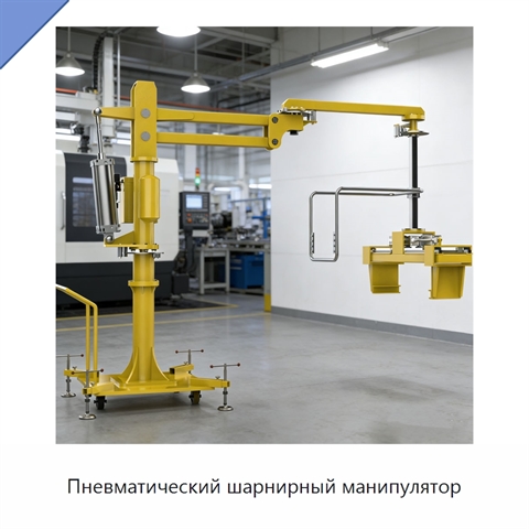 Пневматический шарнирный манипулятор