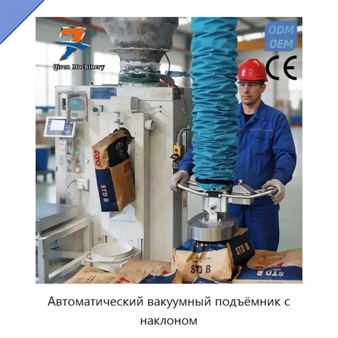 Автоматический вакуумный подъёмник с наклоном