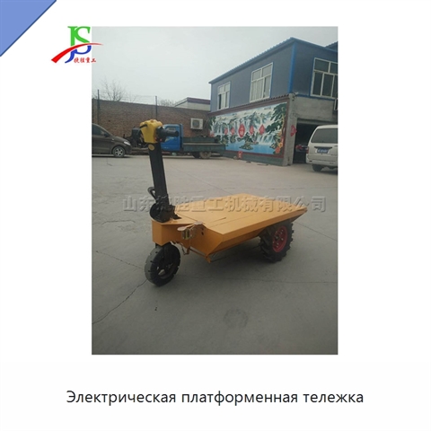 Электрическая платформенная тележка