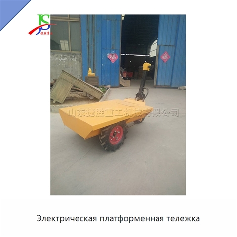 Электрическая платформенная тележка
