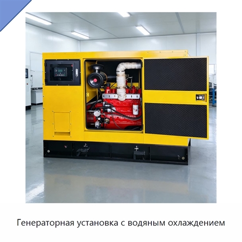 Генераторная установка с водяным охлаждением