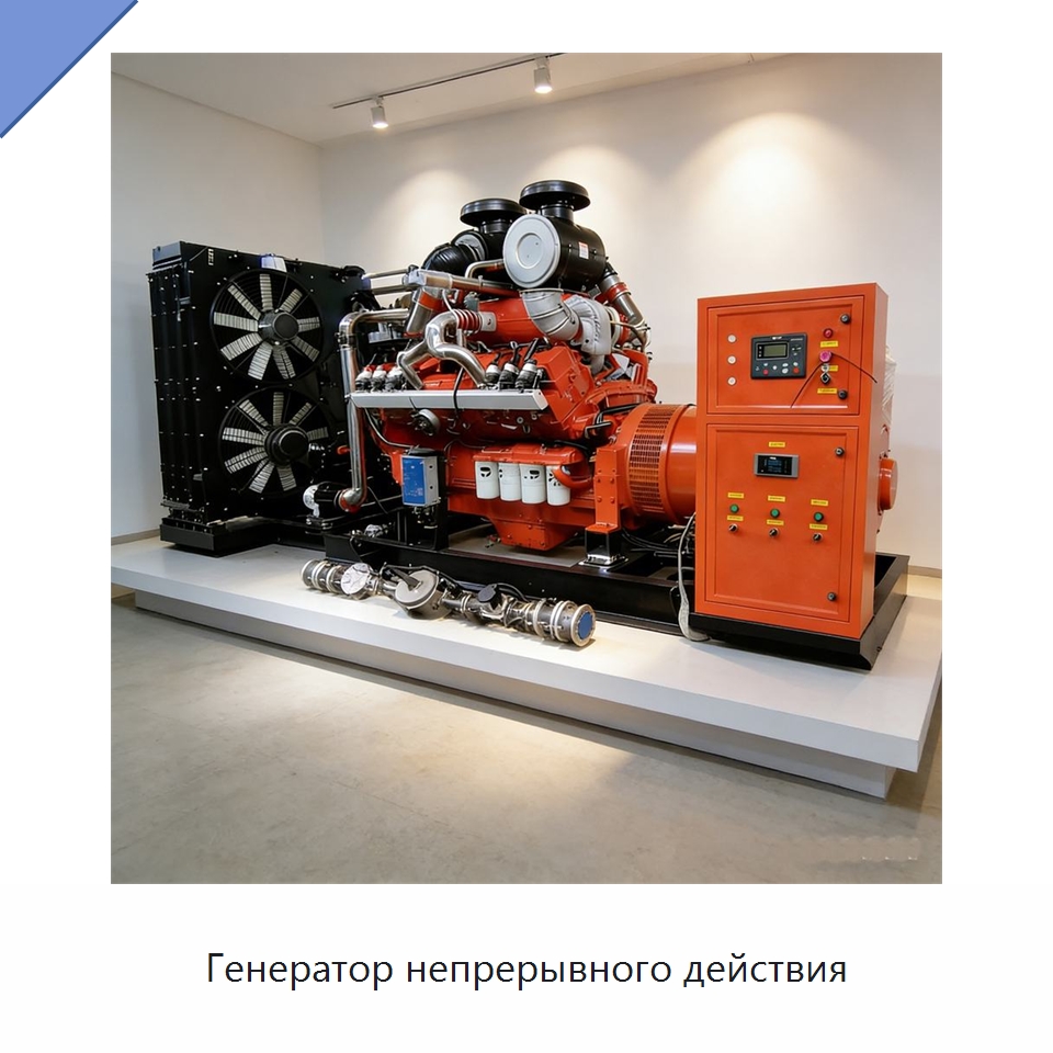 Генератор непрерывного действия — Газотурбинные генераторы