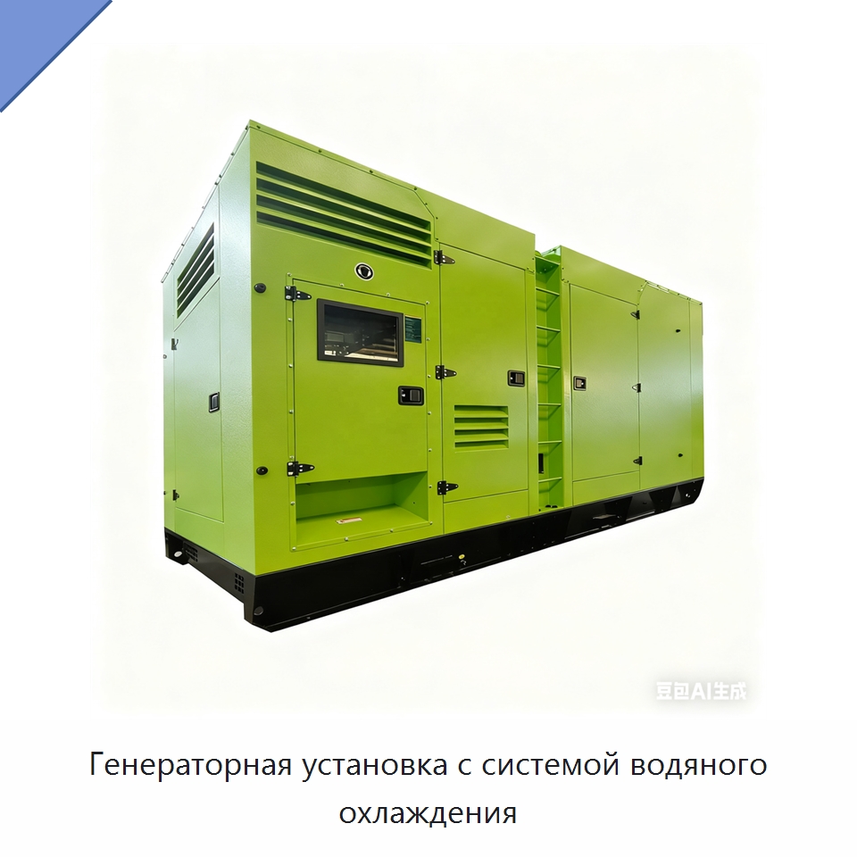 Генераторная установка с системой водяного охлаждения — Дизельные генераторы