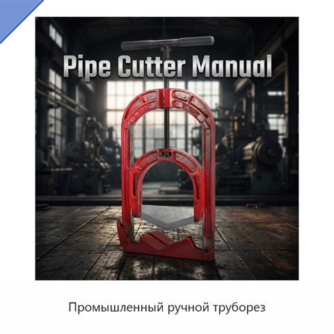 Промышленный ручной труборез
