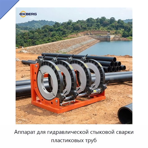 Аппарат для гидравлической стыковой сварки пластиковых труб