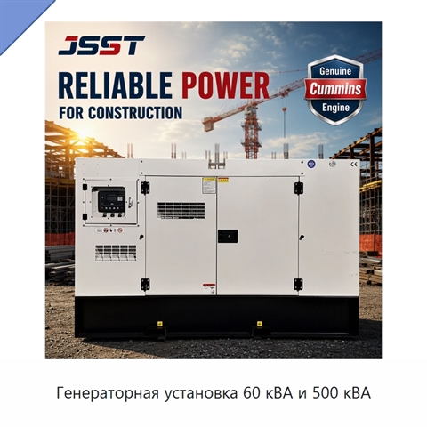 Генераторная установка 60 кВА и 500 кВА
