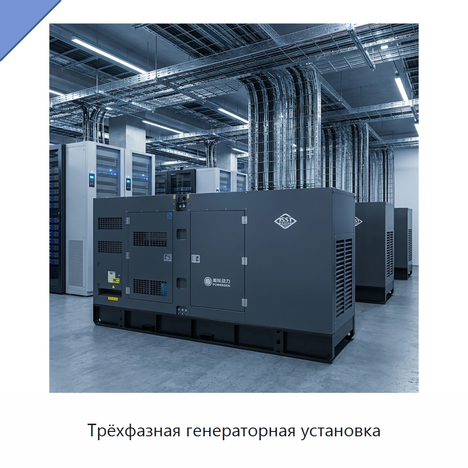Трёхфазная генераторная установка — Дизельные генераторы