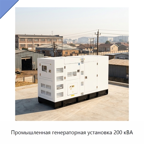 Промышленная генераторная установка 200 кВА