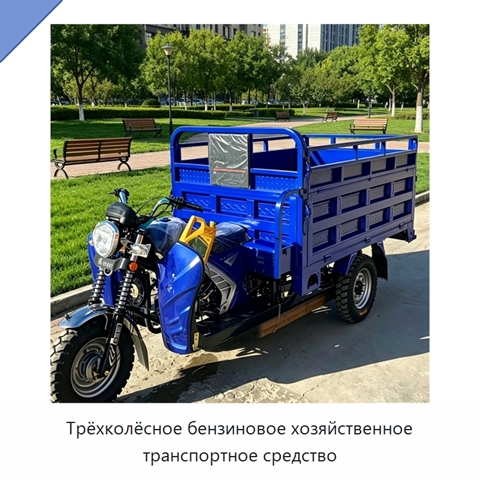 Трёхколёсное бензиновое хозяйственное транспортное средство