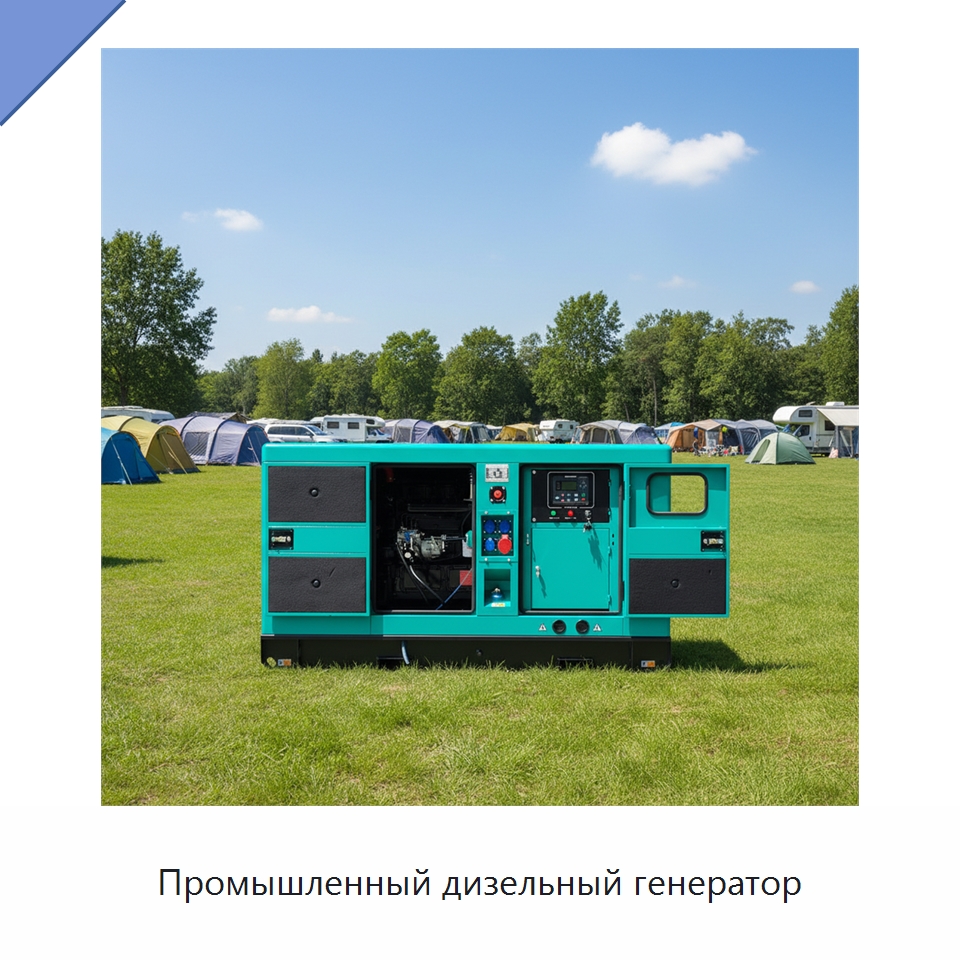 Промышленный дизельный генератор — Дизельные генераторы