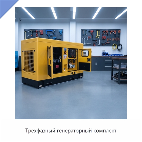 Трёхфазный генераторный комплект