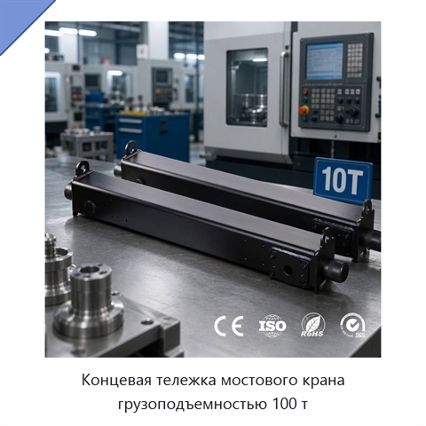 Концевая тележка мостового крана грузоподъемностью 100 т