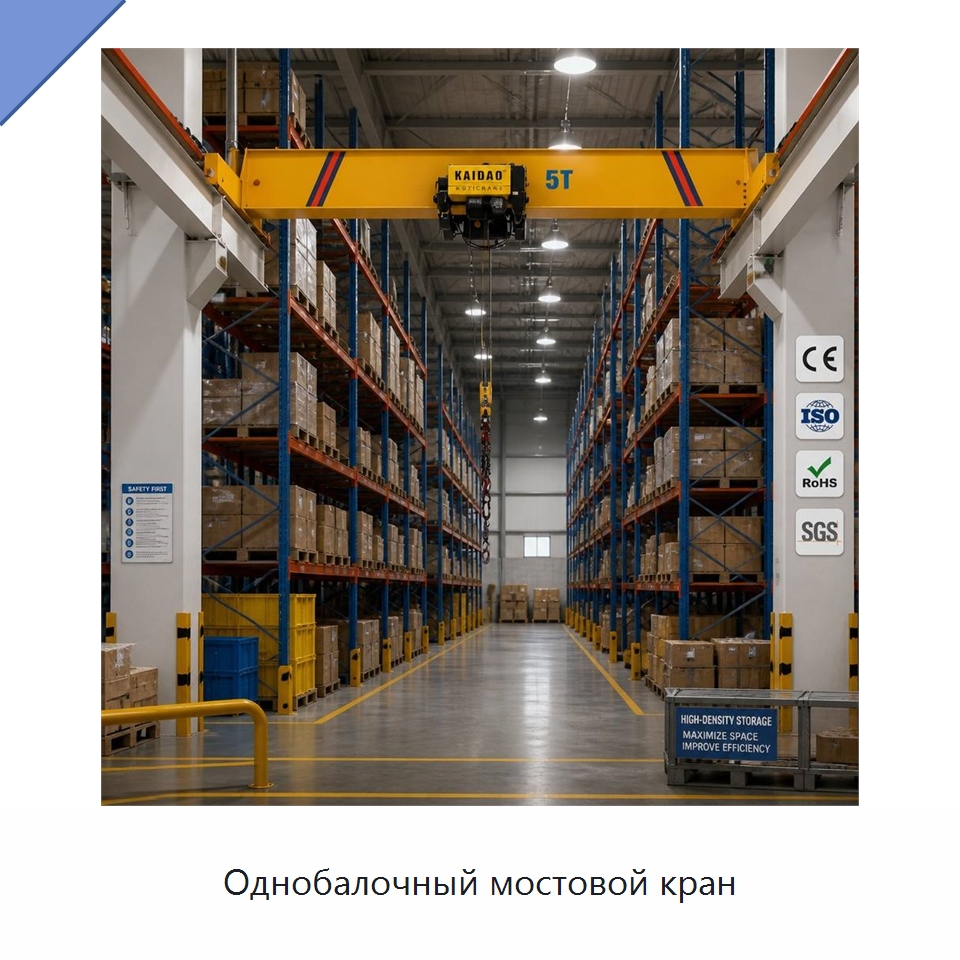 Однобалочный мостовой кран — Краны