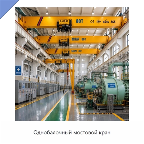 Однобалочный мостовой кран