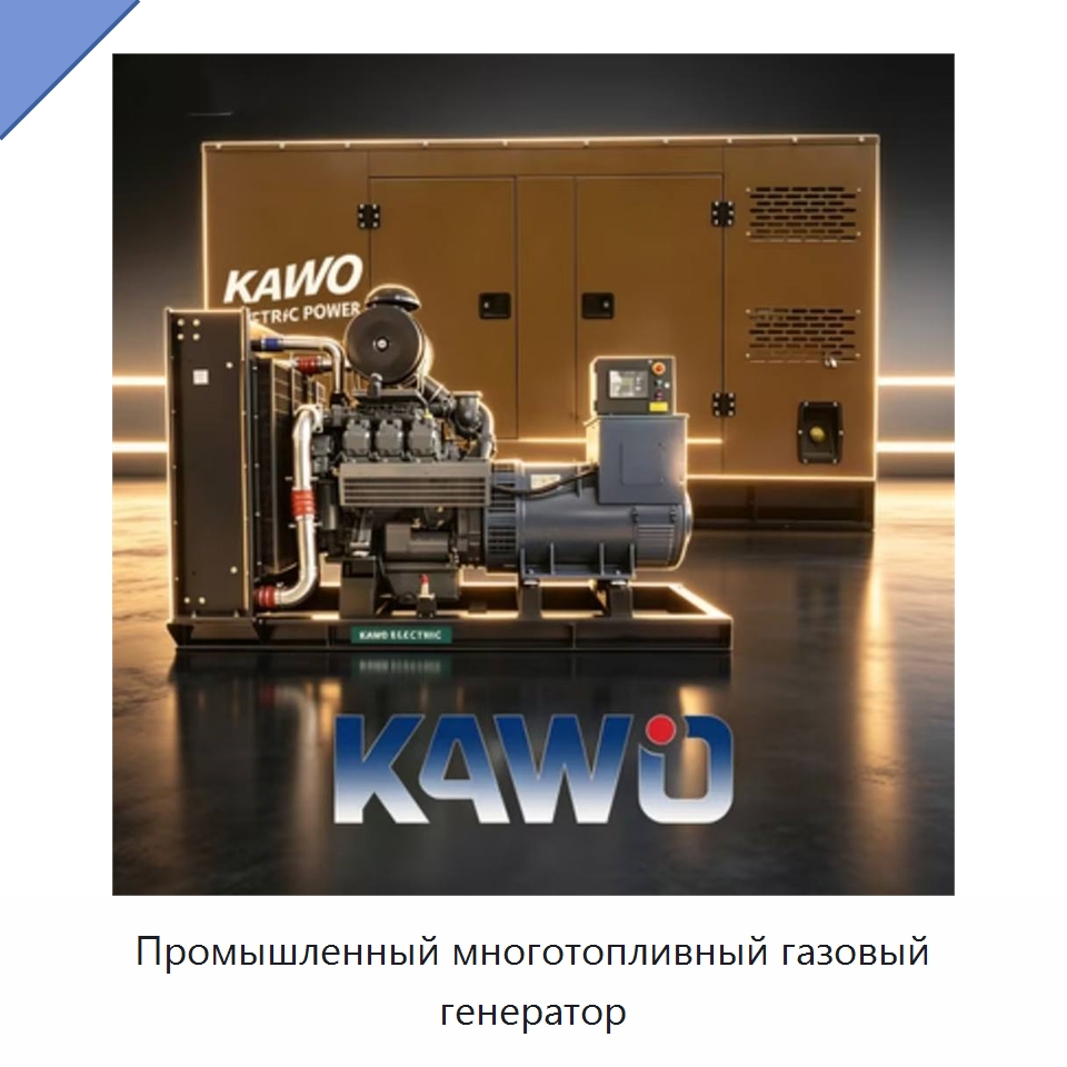 Промышленный многотопливный газовый генератор — Газотурбинные генераторы