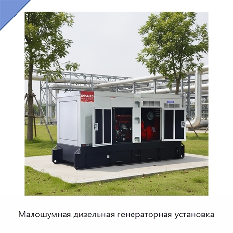 Малошумная дизельная генераторная установка