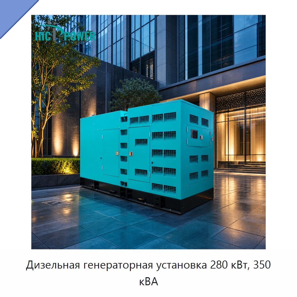 Дизельная генераторная установка 280 кВт, 350 кВА — Дизельные генераторы