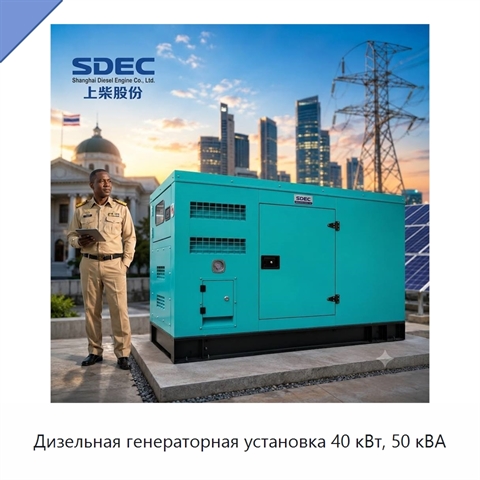 Дизельная генераторная установка 40 кВт, 50 кВА