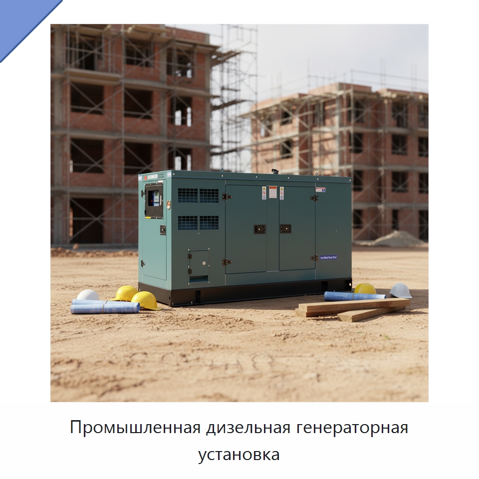 Промышленная дизельная генераторная установка — Дизельные генераторы